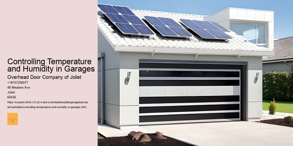 Controlling Temperature and Humidity in Garages